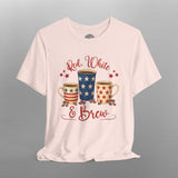 Patriotic Red White and Brew American TShirt