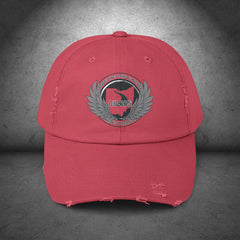 OH-555 Triple Nickel Printed Distressed Dad Cap