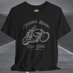 Vintage Motorcyclist Crew Neck TShirt