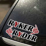 Can-Am Ryker Ryder Hang Loose Motorcycle Helmet Decal