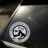 Beartooth Pass RT-212 Motorcycle Decal