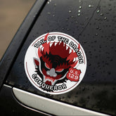 Tail of the Dragon Motorcycle Decal