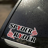 Can-Am Spyder Ryder Hang Loose Motorcycle Helmet Decal