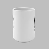 Tail of the Dragon White Coffee Mug 15oz