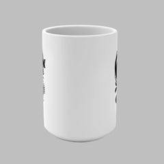 Tail of the Dragon White Coffee Mug 15oz