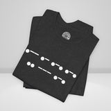 Morse Code "Warrior' Crew Neck TShirt