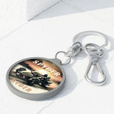 Spyder Ryder Motorcycle Acrylic Keychain