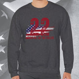 22 a Day American Veteran Crew Neck Sweatshirt