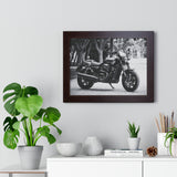 Harley Davidson Motorcycle Framed Poster