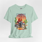 Women's Western Motorcycle Crew Neck TShirt