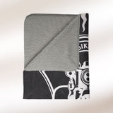Bikers Do It Better Motorcycle Sherpa Fleece Blanket