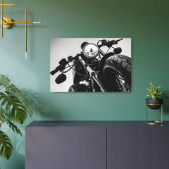 Harley Davidson Motorcycle Metal Poster