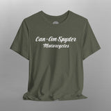 Can-Am Spyder Script Text TShirt