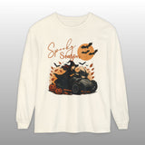 Spooky Season Can-Am Spyder Witch Halloween Long Sleeve Crew Neck TShirt