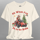 Mrs Santa Can-Am Spyder "Oh What Fun" Christmas TShirt