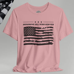 American Veteran Flag Crew Neck TShirt