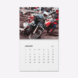 2026 Motocross Wall Calendar