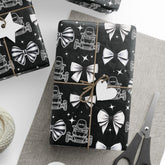 Can-Am Spyder and Bows Black Gift Wrapping Paper