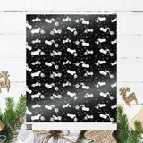 Gift Wrap - Black Motorcycle Cruiser