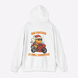 Biker Bee Christmas Hoodie | Full Throttle by Motorcycle Inn
