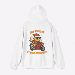 Biker Bee Christmas Hoodie | Full Throttle by Motorcycle Inn