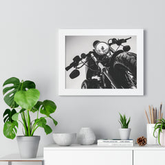 Harley Davidson Motorcycle Framed Poster