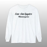 Can-Am Spyder Script Text Long Sleeve TShirt