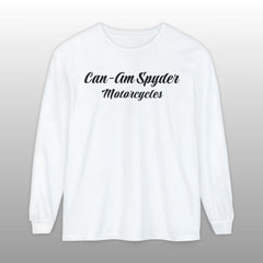 Can-Am Spyder Script Text Long Sleeve TShirt