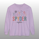 Can-Am Spyder Ryder Boho Floral Long Sleeve TShirt