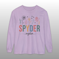 Can-Am Spyder Ryder Boho Floral Long Sleeve TShirt