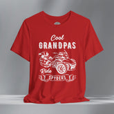 Cool Grandpas Ride Spyders Crew Neck TShirt