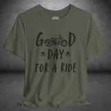 Harley Motorcycle Culture Crew Neck TShirt