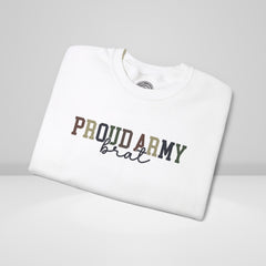 Proud Army Brat Crew Neck Sweatshirt