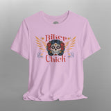 Biker Chick Day of the Dead TShirt