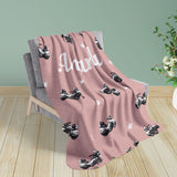 Can-Am Spyder Customized Sherpa Fleece Blanket