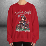 Woman's Motorcycle Culture Crew Neck Sweatshirt