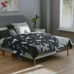 Motocross Customized Velveteen Minky Blanket