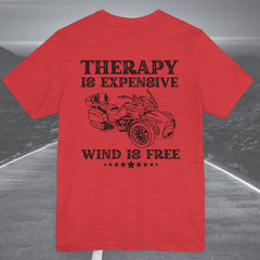 Wind is Free Can-Am Spyder | Ryker Customized Crew Neck TShirt