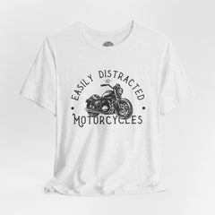 Funny Motorcycle Crew Neck TShirt