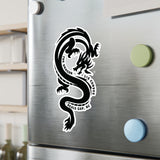 Tail of the Dragon Black Motorcycle Decal