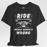 Funny Motorcycle Culture Crew Neck TShirt