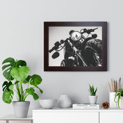 Harley Davidson Motorcycle Framed Poster