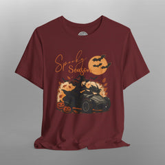 Spooky Season Can-Am Spyder Witch Halloween Crew Neck TShirt