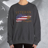 American Veteran Daughter Crew Neck Sweatshirt