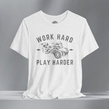 Can-Am Spyder F3L Work Hard Play Harder Crew Neck TShirt