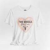 Ladies Motorcycle Love Crew Neck TShirt
