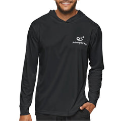 Motorcyclist Map Mens Warm-up Hoodie