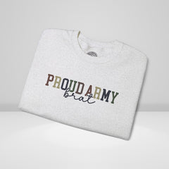 Proud Army Brat Crew Neck Sweatshirt