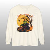 Spooky Skeleton Can-Am Spyder Halloween Long Sleeve Crew Neck TShirt