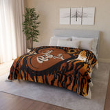 Can-Am Ryker Animal Print Fleece Sherpa Blanket